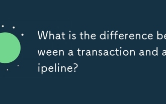 Was ist der Unterschied zwischen einer Transaktion und einer Pipeline?