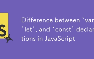 Difference between `var`, `let`, and `const` declarations in JavaScript
