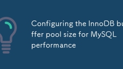 Konfigurieren der InnoDB -Pufferpool -Gr??e für die MySQL -Leistung