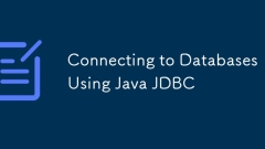 Connecting to Databases Using Java JDBC