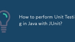 How to perform Unit Testing in Java with JUnit?