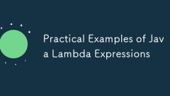 Exemples pratiques d'expressions Java Lambda