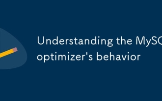 Understanding the MySQL optimizer's behavior