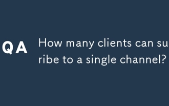 How many clients can subscribe to a single channel?