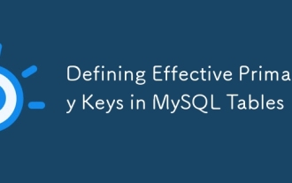Définir des clés primaires efficaces dans les tables MySQL