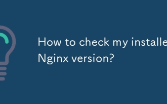 How to check my installed Nginx version?