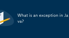 What is an exception in Java?