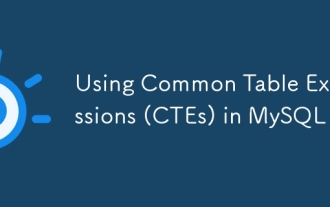 Using Common Table Expressions (CTEs) in MySQL 8