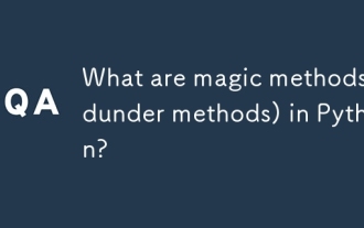 PythonのMagic Method（Dunder Method）とは何ですか？