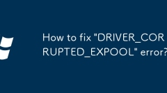 'driver_corrupted_expool'??? ???? ???