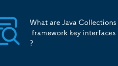 What are Java Collections framework key interfaces?