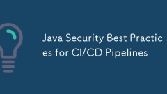 Java Security Best Practices for CI/CD Pipelines
