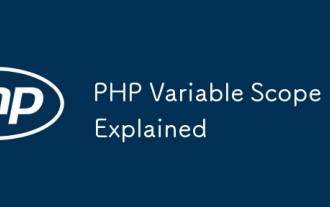 Porce de variable PHP expliquée