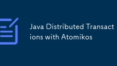 Java a distribué des transactions avec Atomikos