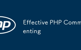 Effective PHP Commenting