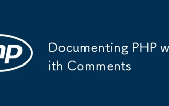 Documenting PHP with Comments