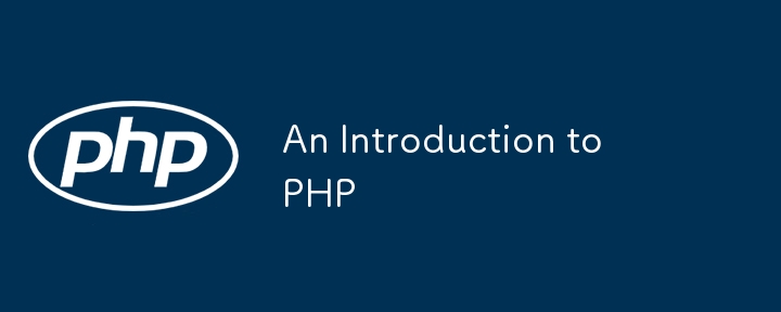 Eine Einführung in PHP