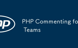 팀에 대한 PHP 댓글