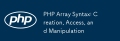 Syntaxe PHP Array: Création, accès et manipulation