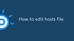 Cara Mengedit Fail Hos