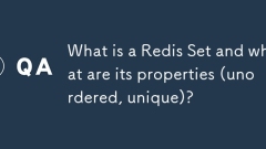 Redis 세트 란 무엇이며 그 속성은 무엇입니까 (정렬되지 않고 고유 한)?