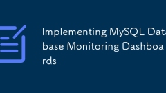 MySQLデータベース監視ダッシュボードの実装