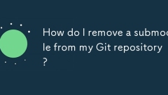 Bagaimana saya membuang submodule dari repositori git saya?