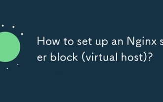 How to set up an Nginx server block (virtual host)?