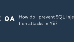 Bagaimanakah saya menghalang serangan suntikan SQL di Yii?