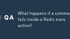 Apa yang berlaku jika arahan gagal dalam urus niaga Redis?