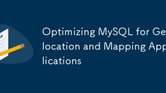 Mengoptimumkan MySQL untuk aplikasi geolokasi dan pemetaan