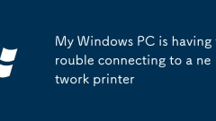 PC Windows saya menghadapi masalah menyambung ke pencetak rangkaian