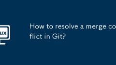 Wie kann man einen Zusammenführungskonflikt in Git l?sen?