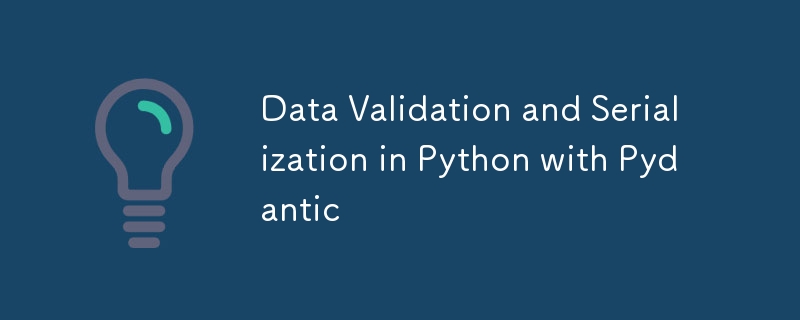 Pydantic? Python? ??? ?? ? ???