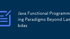 Java funktionelle Programmierparadigmen jenseits von Lambdas