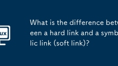 Quelle est la différence entre un lien dur et un lien symbolique (lien souple)?