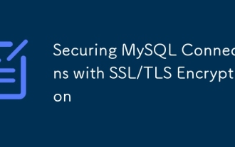 Securing MySQL Connections with SSL/TLS Encryption