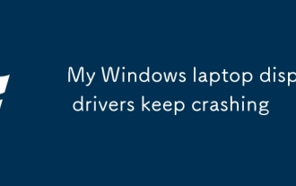 My Windows laptop display drivers keep crashing