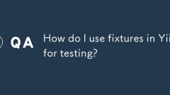 Wie benutze ich in YII Feors zum Testen?