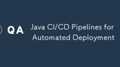 Java CI/CD -Pipelines für die automatisierte Bereitstellung
