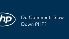 Adakah komen melambatkan php?