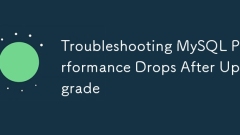 업그레이드 후 MySQL 성능 문제 해결이 줄어 듭니다