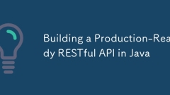 Membina API Restful yang siap pengeluaran di Java