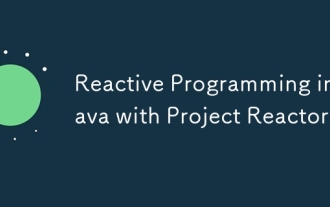 Reactive Programming in Java with Project Reactor