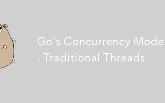 Go's Concurrency Model vs. Traditional Threads