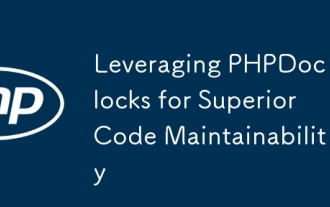 Leveraging PHPDoc Blocks for Superior Code Maintainability
