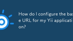 Wie konfiguriere ich die Basis -URL für meine YII -Anwendung?