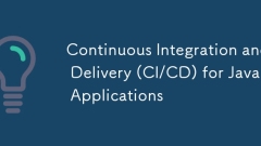 Kontinuierliche Integration und Lieferung (CI/CD) für Java -Anwendungen