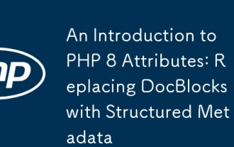 PHP 8屬性的簡介:用結構化元數據代替DocBlocks