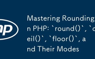掌握php中的圓形:`round()`,`ceil()